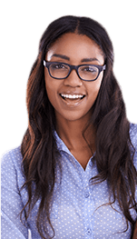 Young woman with healthy smile