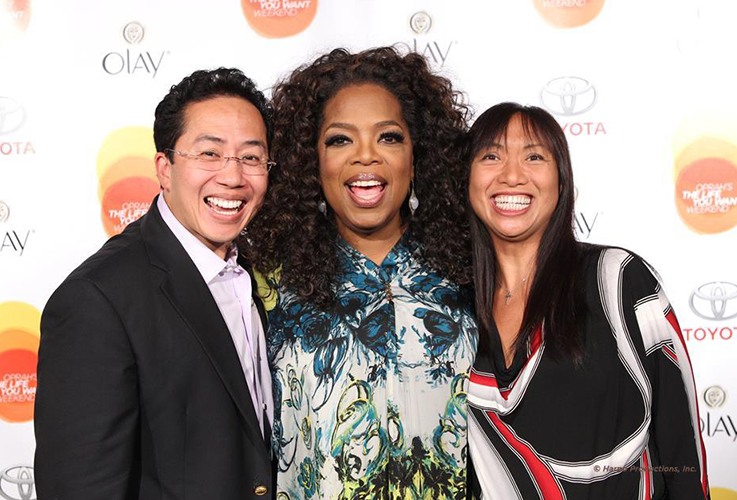 Dr. Tong Dr. LaCap and Oprah