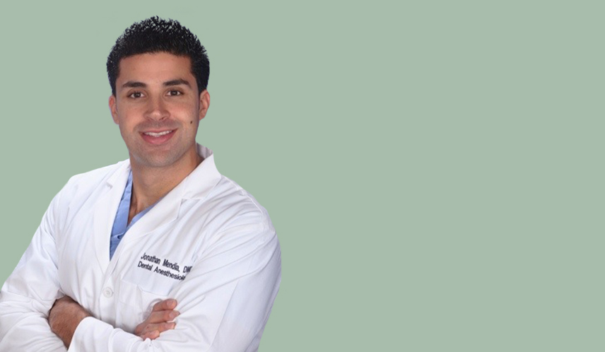 Tappan dental anesthesiologist Jonathan Mendia DMD