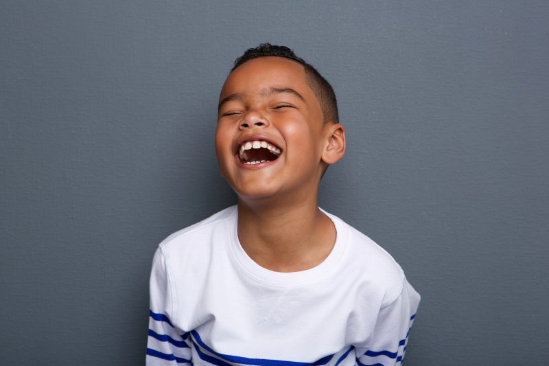 Portrait of a smiling child